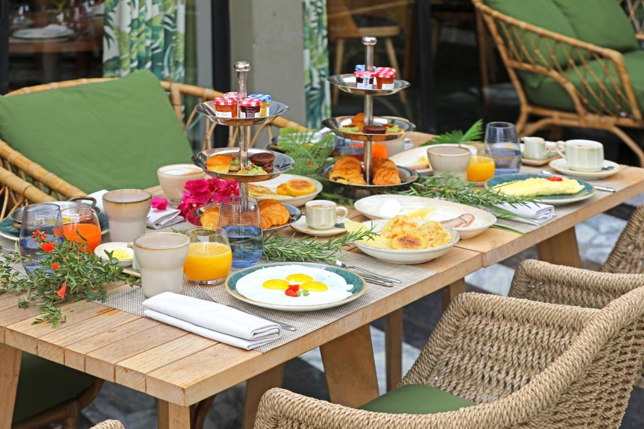 Hotel Jadali & Spa Марракеш Екстер'єр фото A breakfast table